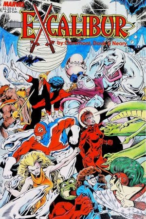 Couverture de EXCALIBUR SPECIAL EDITION (1987) #ONE SHOT - par Alan Davis - lecubeacomics.com