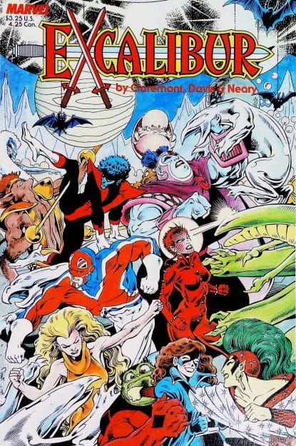 Couverture de EXCALIBUR SPECIAL EDITION (1987) #ONE SHOT - par Alan Davis - lecubeacomics.com