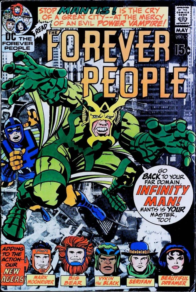 Forever People #10, vue de l'exemplaire