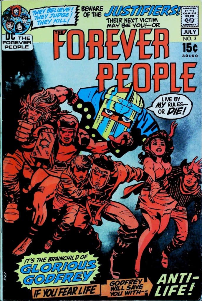 Forever People #11, vue de l'exemplaire