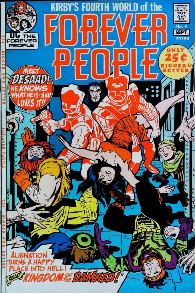 Forever People #2, vue de l'exemplaire