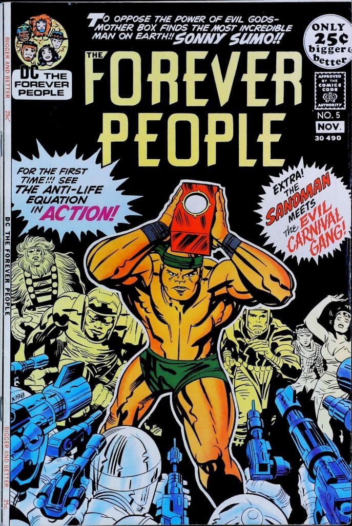 Forever People #3, vue de l'exemplaire