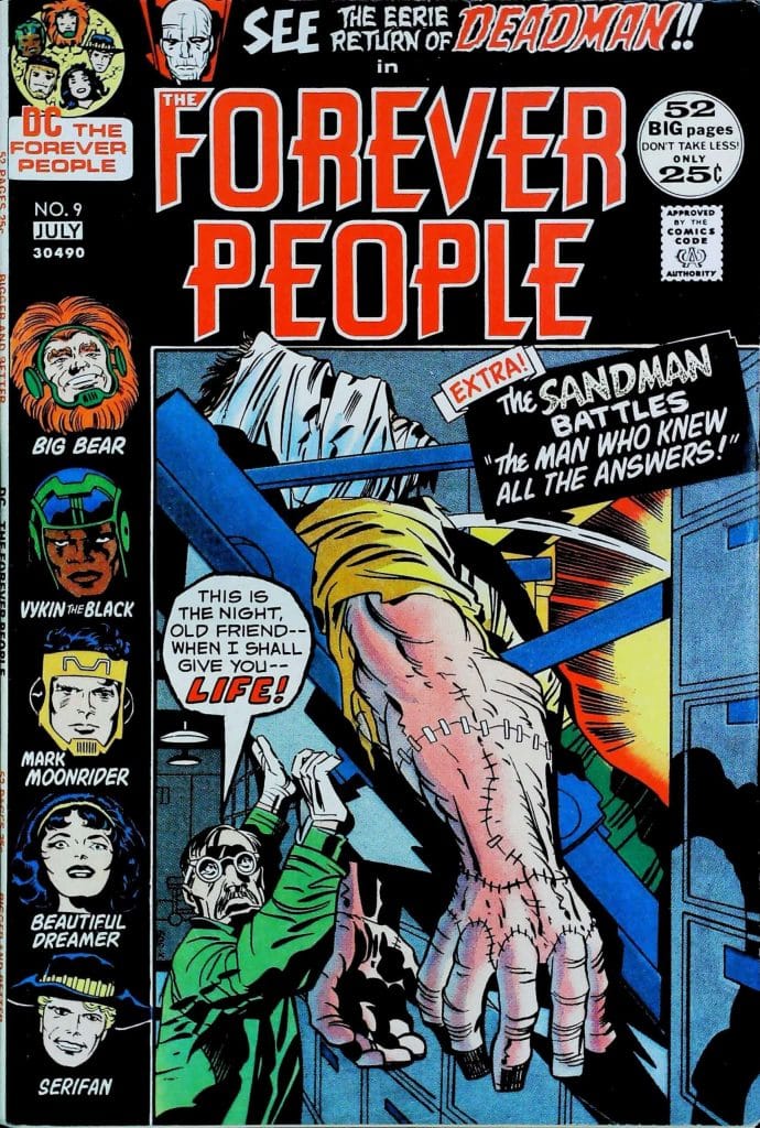 Forever People #7, vue de l'exemplaire