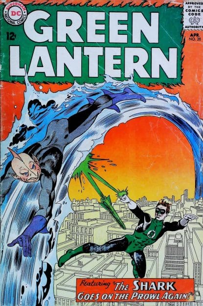 Couverture de GREEN LANTERN (1960) #28 - par Gil Kane - lecubeacomics.com