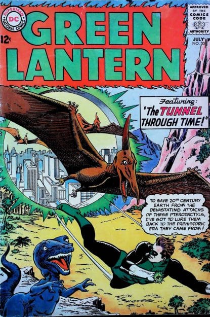Couverture de GREEN LANTERN (1960) #30 - par Gil Kane - lecubeacomics.com