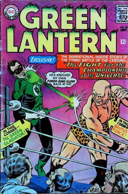 Couverture de GREEN LANTERN (1960) #39 - par Gil Kane - lecubeacomics.com
