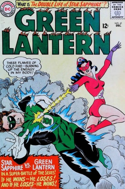 Couverture de GREEN LANTERN (1960) #41 - par Gil Kane - lecubeacomics.com