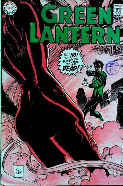 Couverture de GREEN LANTERN (1960) #73 - par Gil Kane - lecubeacomics.com