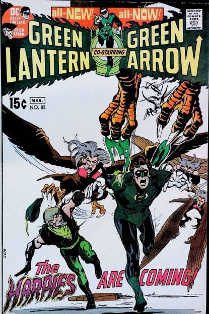 Couverture de GREEN LANTERN (1960) #82 - par Neal Adams - lecubeacomics.com