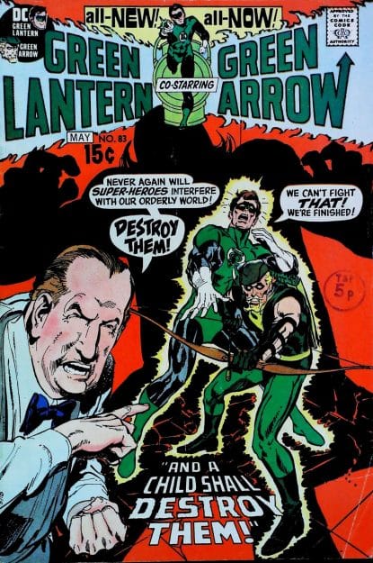 Couverture de GREEN LANTERN (1960) #83 - par Neal Adams - lecubeacomics.com
