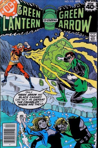 Couverture de GREEN LANTERN (1960) #115 - par Alex Saviuk - lecubeacomics.com