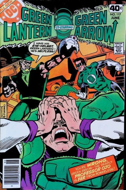Couverture de GREEN LANTERN (1960) #117 - par Joe Staton - lecubeacomics.com