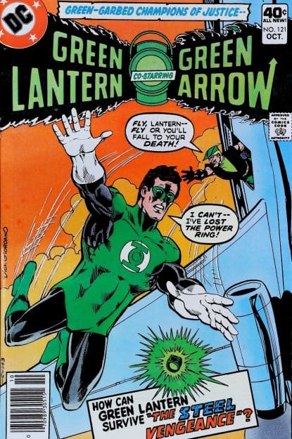 Couverture de GREEN LANTERN (1960) #121 - par Dick Giordano - lecubeacomics.com