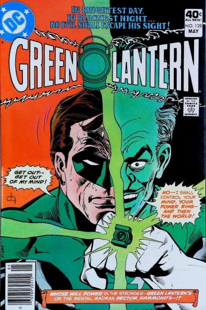 Couverture de GREEN LANTERN (1960) #128 - par Dick Giordano - lecubeacomics.com