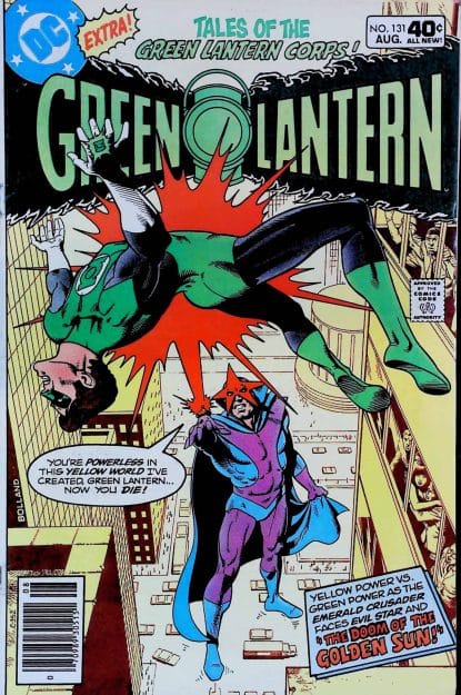 Couverture de GREEN LANTERN (1960) #131 - par Brian Bolland - lecubeacomics.com