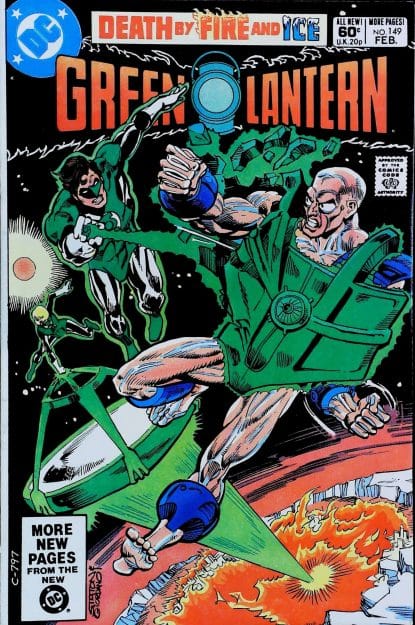 Couverture de GREEN LANTERN (1960) #149 - par Joe Staton - lecubeacomics.com