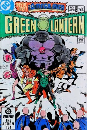 Couverture de GREEN LANTERN (1960) #161 - par Keith Pollard - lecubeacomics.com