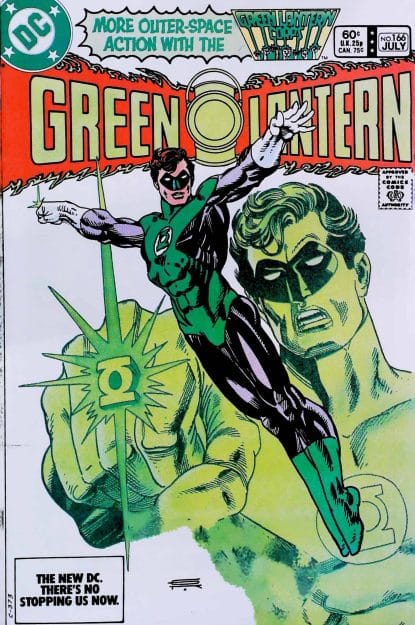 Couverture de GREEN LANTERN (1960) #166 - par Gil Kane - lecubeacomics.com