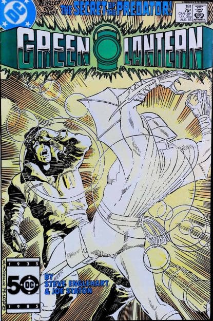 Couverture de GREEN LANTERN (1960) #191 - par Joe Staton - lecubeacomics.com