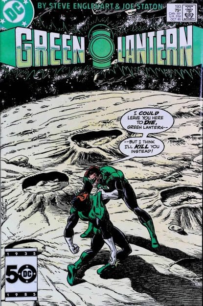 Couverture de GREEN LANTERN (1960) #193 - par Joe Staton - lecubeacomics.com