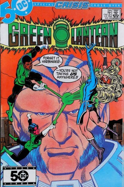 Couverture de GREEN LANTERN (1960) #194 - par Joe Staton - lecubeacomics.com