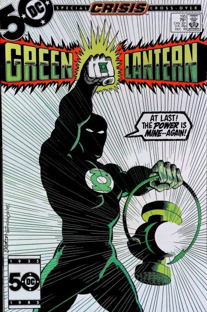 Couverture de GREEN LANTERN (1960) #195 - par Joe Staton - lecubeacomics.com