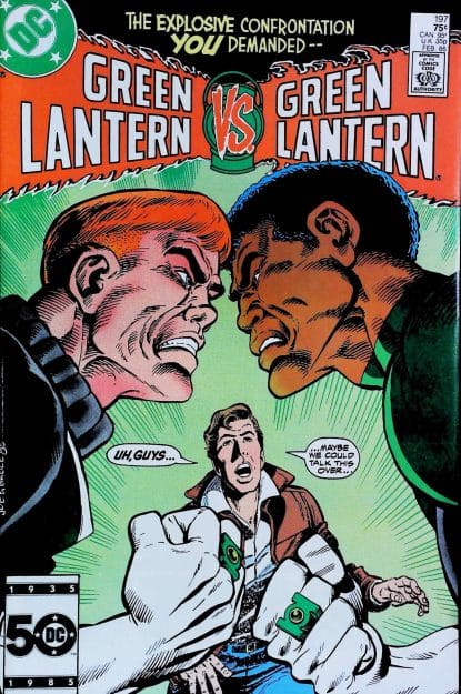 Couverture de GREEN LANTERN (1960) #197 - par Joe Staton - lecubeacomics.com