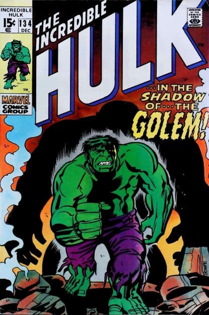 Couverture de INCREDIBLE HULK (1962) #134 - par Herb Trimpe - lecubeacomics.com