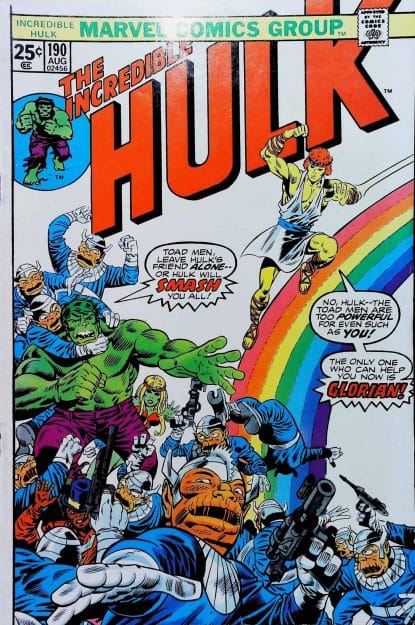 Couverture de INCREDIBLE HULK (1962) #190 - par Herb Trimpe - lecubeacomics.com