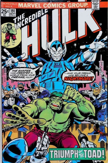 Couverture de INCREDIBLE HULK (1962) #191 - par Herb Trimpe - lecubeacomics.com