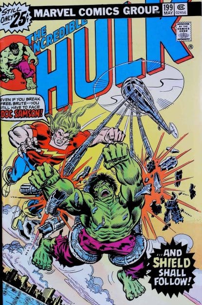 Couverture de INCREDIBLE HULK (1962) #199 - par Rich Buckler - lecubeacomics.com