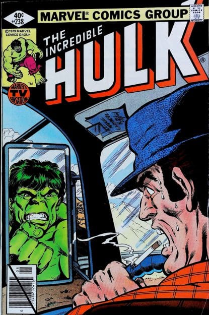 Couverture de INCREDIBLE HULK (1962) #238 - par Bob Layton - lecubeacomics.com
