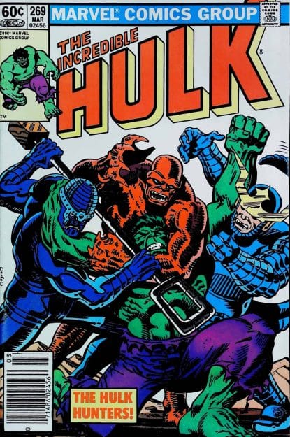 Couverture de INCREDIBLE HULK (1962) #269 - par Al Milgrom - lecubeacomics.com