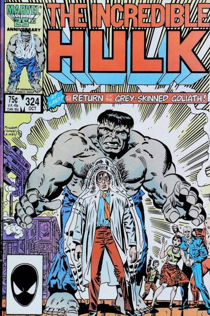 Couverture de INCREDIBLE HULK (1962) #324 - par Al Milgrom - lecubeacomics.com