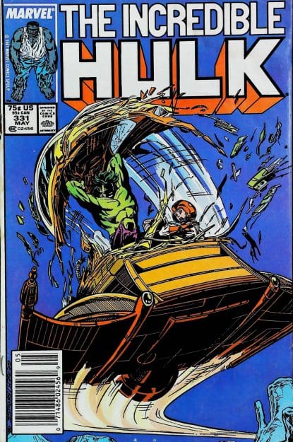 Couverture de INCREDIBLE HULK (1962) #331 - par Steve Geiger - lecubeacomics.com