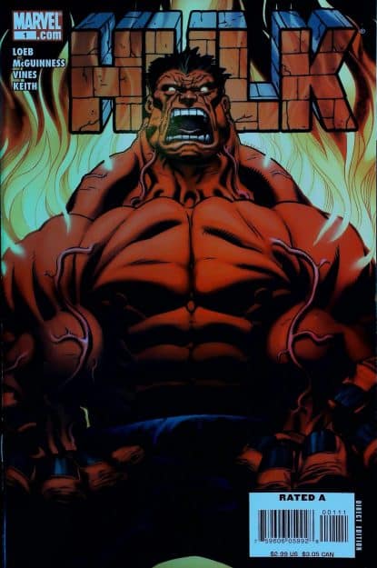 Couverture de HULK (2008) #1 - par Ed McGuinness - lecubeacomics.com