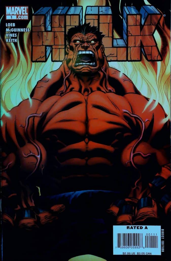 Hulk #1, vue de l'exemplaire