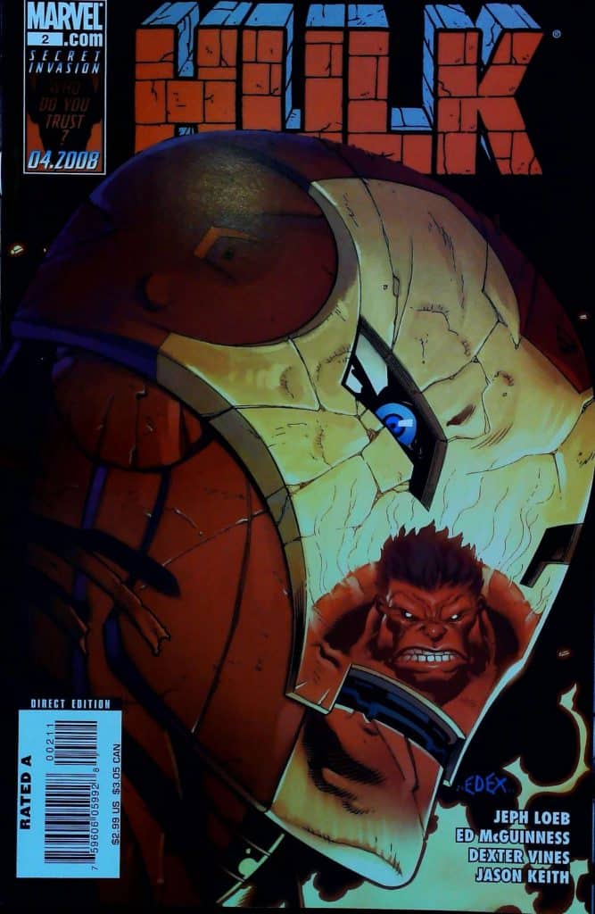 Hulk #2, vue de l'exemplaire