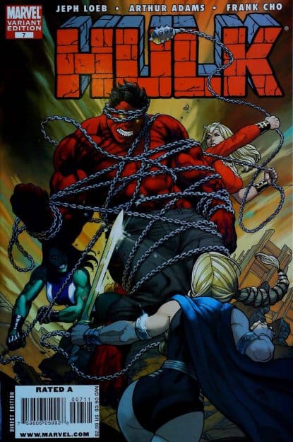 Couverture de HULK (2008) #7 - par Frank Cho - lecubeacomics.com