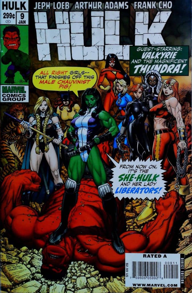 Hulk #9, vue de l'exemplaire