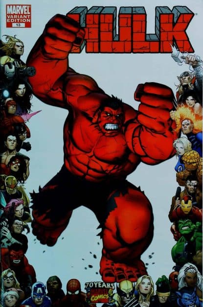 Couverture de HULK (2008) #13 - par Michael Golden - lecubeacomics.com