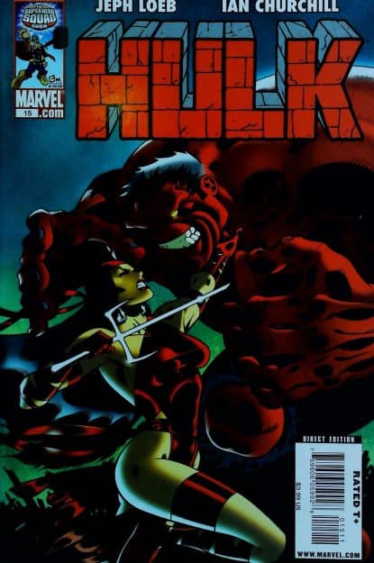 Couverture de HULK (2008) #15 - par Ian Churchill - lecubeacomics.com