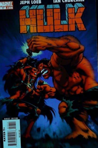Couverture de HULK (2008) #17 - par Ian Churchill - lecubeacomics.com