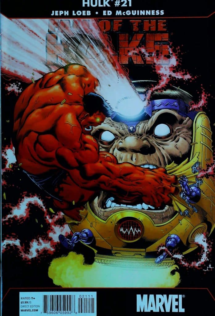 Hulk #21, vue de l'exemplaire