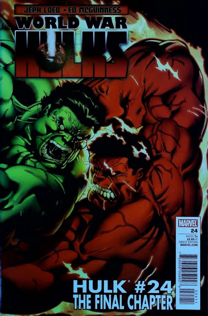 Hulk #24, vue de l'exemplaire