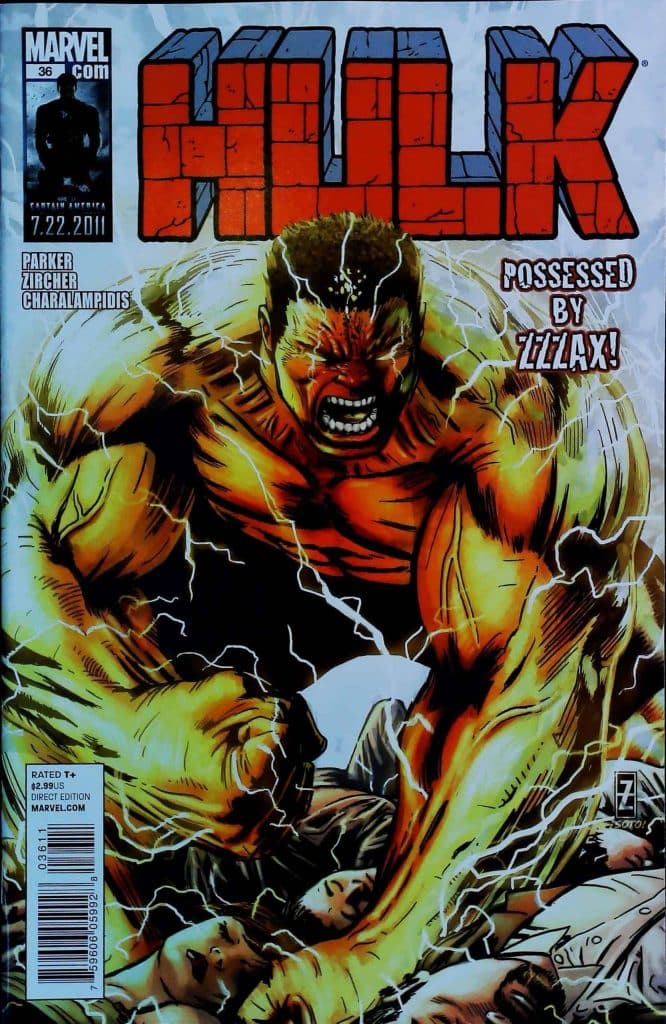 Hulk #36, vue de l'exemplaire