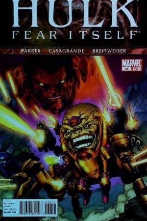 Couverture de HULK (2008) #38 - par Carlo Pagulayan - lecubeacomics.com