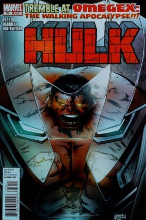 Couverture de HULK (2008) #39 - par Gabriel Hardman - lecubeacomics.com