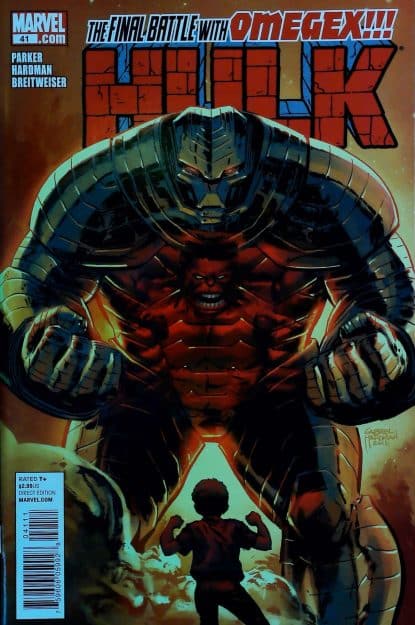 Couverture de HULK (2008) #41 - par Gabriel Hardman - lecubeacomics.com