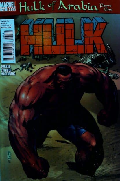 Couverture de HULK (2008) #42 - par Patrick Zircher - lecubeacomics.com